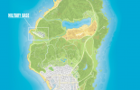 Karte von Militär Objekte in GTA 5