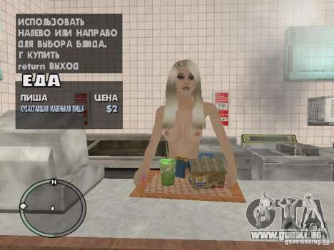 Cluckin Bell Girls XXX pour GTA San Andreas