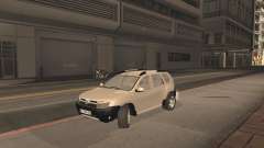 Dacia Duster blanc pour GTA San Andreas