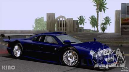 Mercedes-Benz CLK GTR Road Carbon Spoiler pour GTA San Andreas