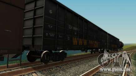 Wagon couvert pour GTA San Andreas