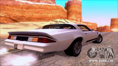 Chevrolet Camaro Z28 1980 für GTA San Andreas