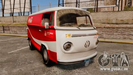 Volkswagen Transpoter 2 1975 pour GTA 4