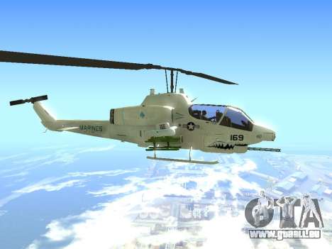 AH-1W Super Cobra pour GTA San Andreas