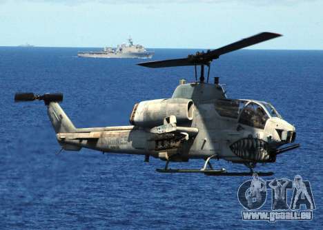 AH-1W Super Cobra pour GTA San Andreas