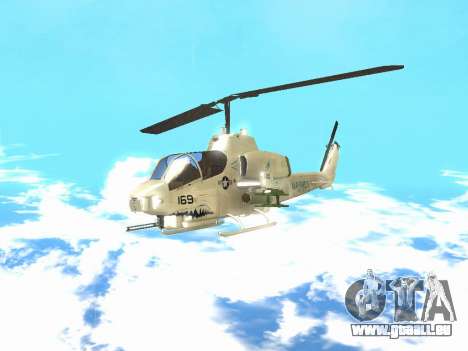 AH-1W Super Cobra pour GTA San Andreas