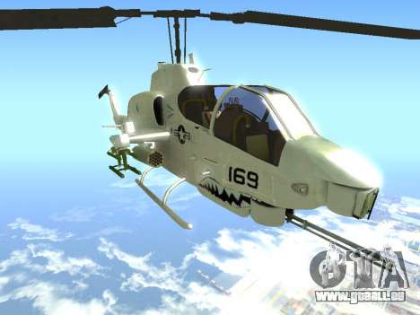 AH-1W Super Cobra pour GTA San Andreas