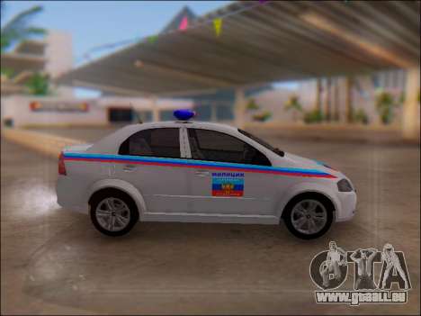 Chevrolet Aveo Police LNR pour GTA San Andreas
