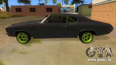 1970 Chevrolet Chevelle SS Drift Monster Energy für GTA San Andreas