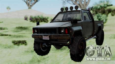 GTA 5 Karin Rebel 4x4 Worn pour GTA San Andreas