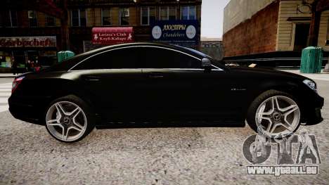 Mercedes-Benz CLS 6.3 AMG'12 pour GTA 4