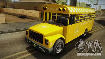 GTA V Vapid Police Prison Bus pour GTA San Andreas