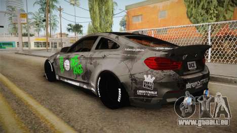 BMW M4 LB Walk Team-DiCE pour GTA San Andreas