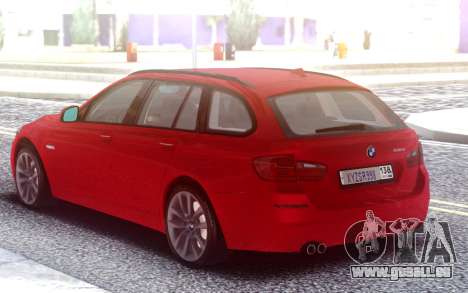 BMW 530D Touring Red für GTA San Andreas