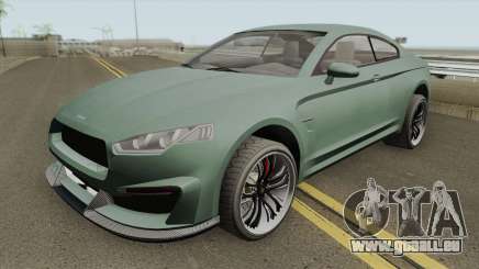 Obey 8F Drafter GTA V (Stock) pour GTA San Andreas