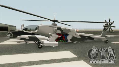 New Hunter Helicopter pour GTA San Andreas