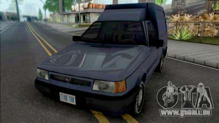 Fiat Fiorino Van [VehFuncs] für GTA San Andreas