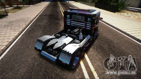 MAN TGX Formula Truck [ADB IVF VehFuncs] pour GTA San Andreas