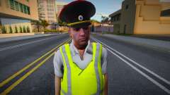 Policier de la circulation en uniforme d’été pour GTA San Andreas