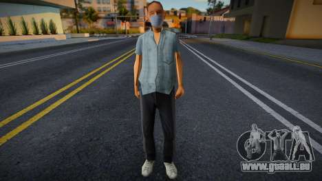 Omoboat in einer Schutzmaske für GTA San Andreas