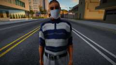 T-Bone in einer Schutzmaske für GTA San Andreas