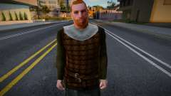 Homme barbu en costume médiéval pour GTA San Andreas