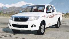 Toyota Hilux Double Cab 4x2 2012〡add-on pour GTA 5